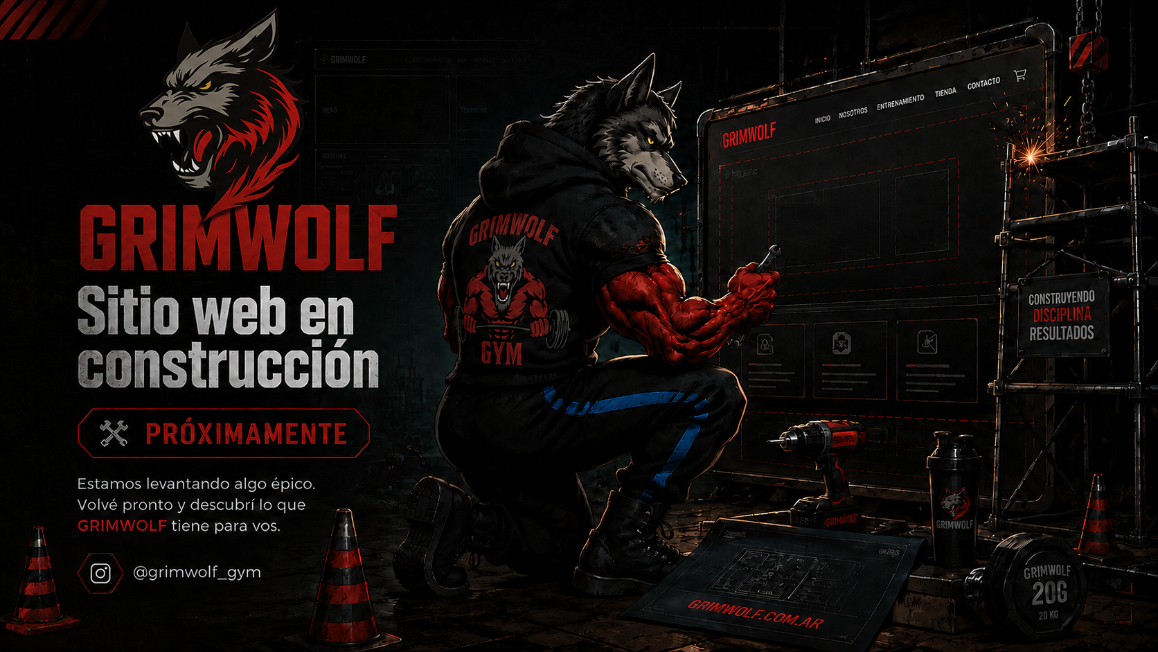 GrimWolf - Sitio web en construcción